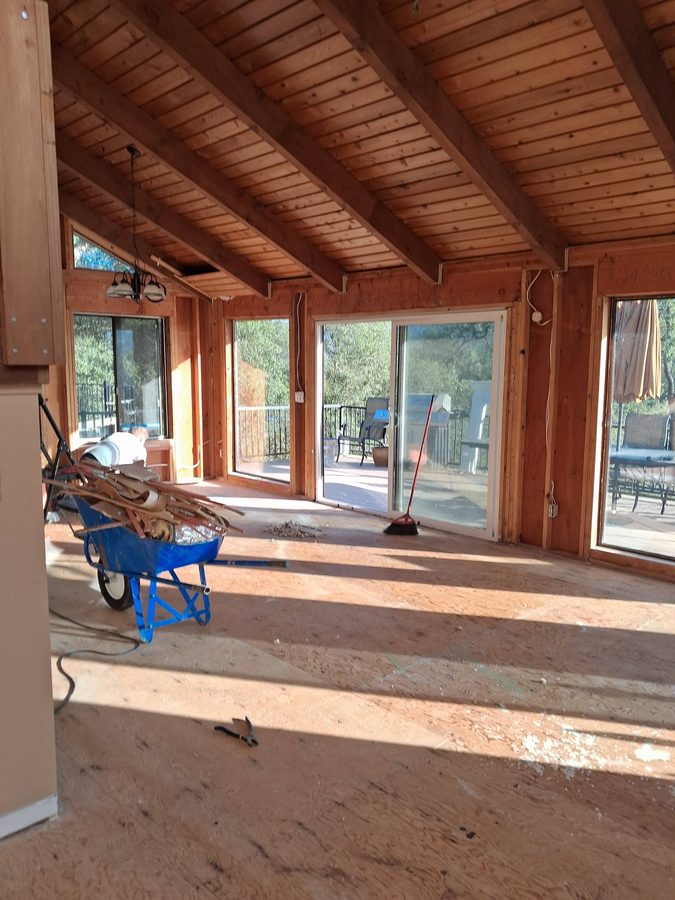 Door installation by Wright Carpentry
